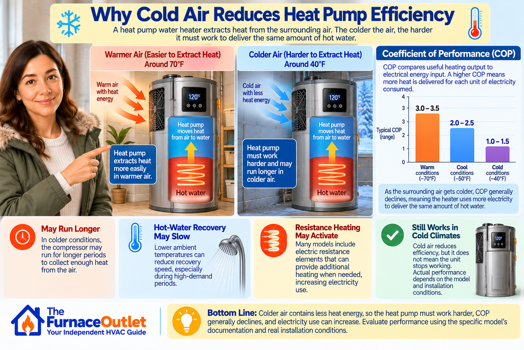 Why Cold Air Reduces Heat Pump Efficiency