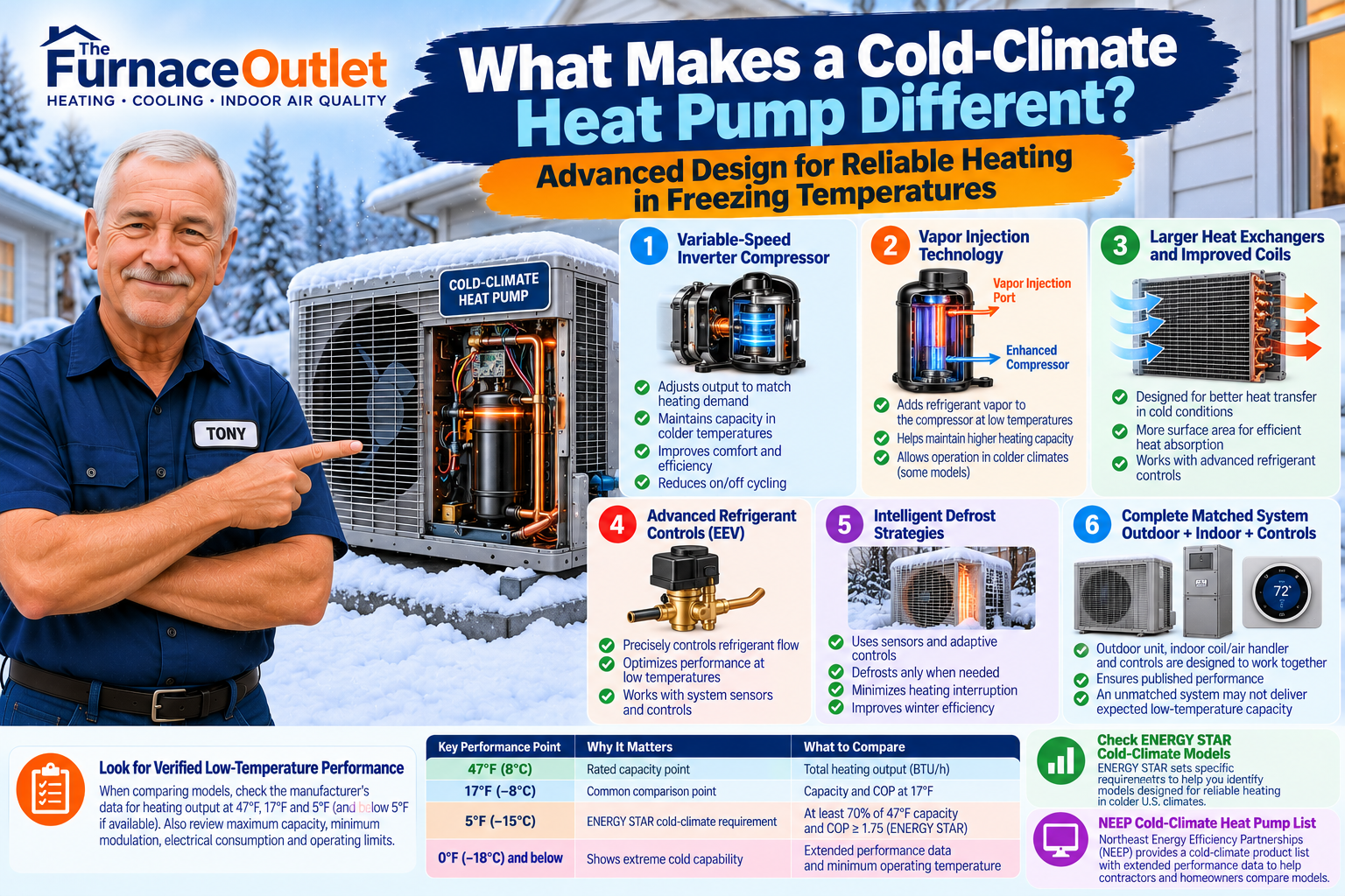 What Makes a Cold-Climate Heat Pump Different?