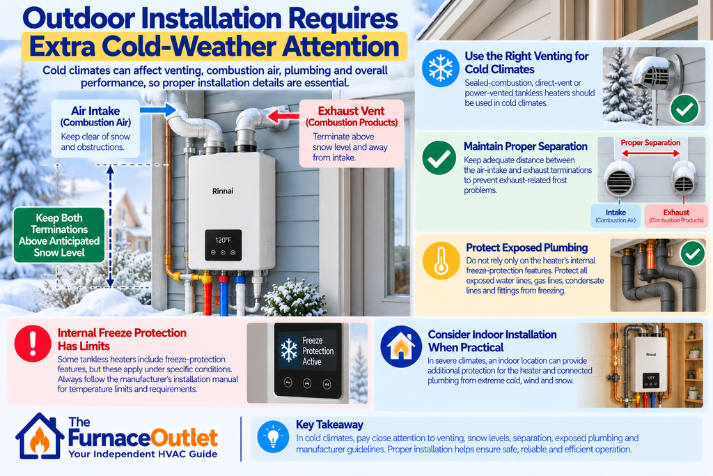 Outdoor Installation Requires Extra Cold-Weather Attention