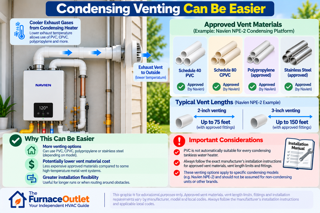 Condensing Venting Can Be Easier