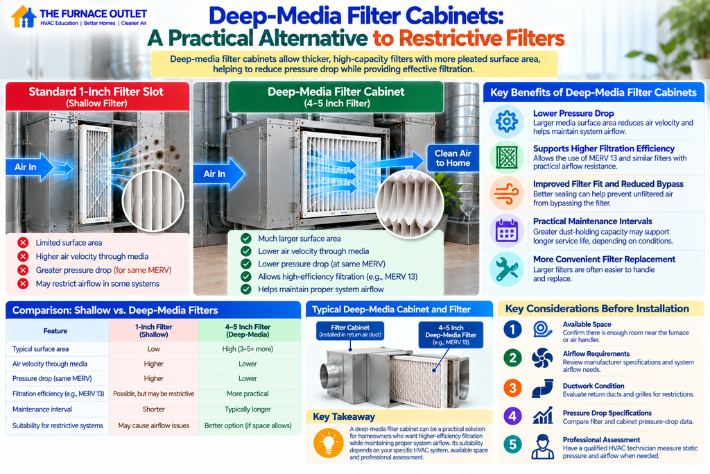 Deep-Media Filter Cabinets: A Practical Alternative to Restrictive Filters