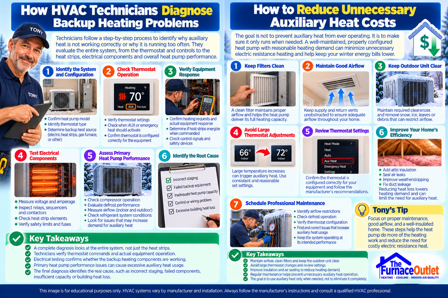 Diagnosing and Reducing Auxiliary Heat Costs