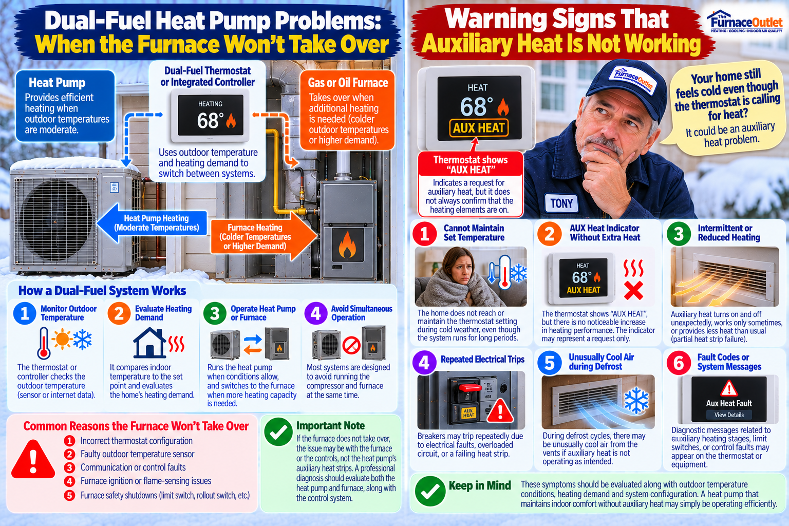 Dual-Fuel Heat Pump Troubleshooting Guide