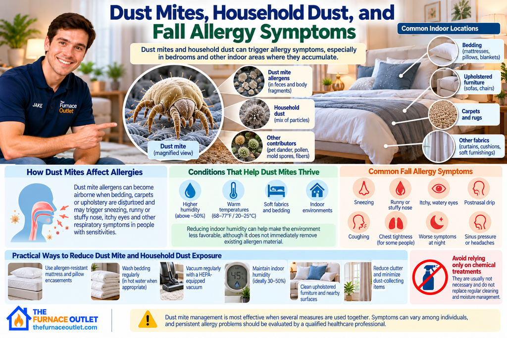 Dust Mites, Household Dust, and Fall Allergy Symptoms