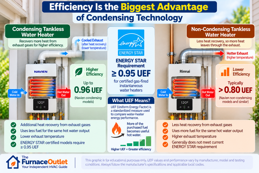Efficiency Is the Biggest Advantage of Condensing Technology