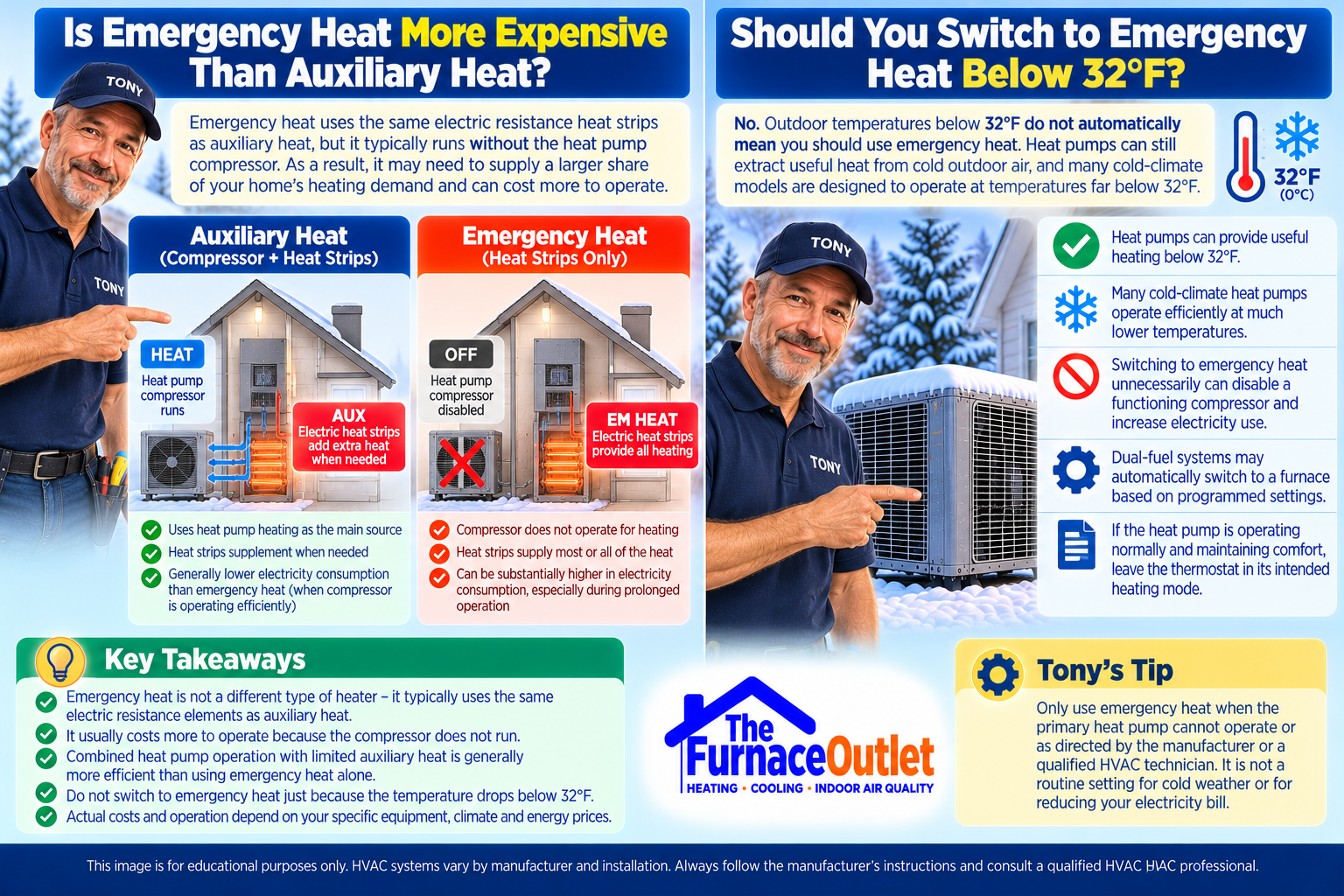 Is Emergency Heat More Expensive Than Auxiliary Heat?