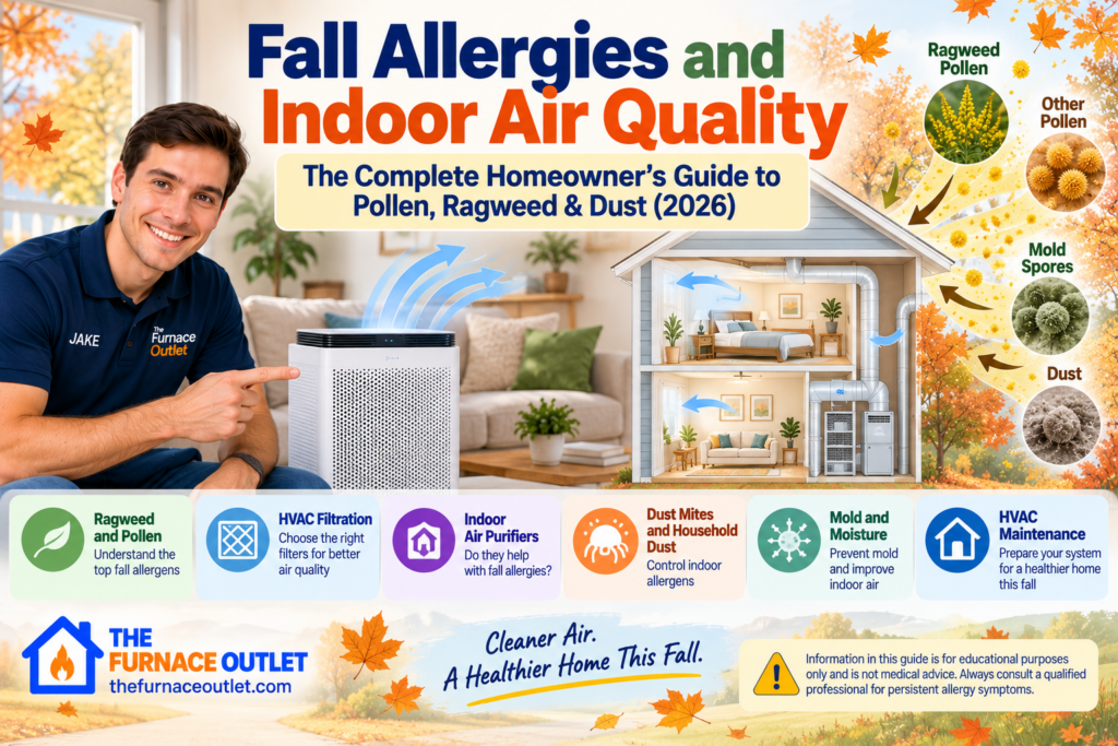 Fall Allergies and Indoor Air Quality: The Complete Homeowner's Guide to Pollen, Ragweed & Dust (2026)