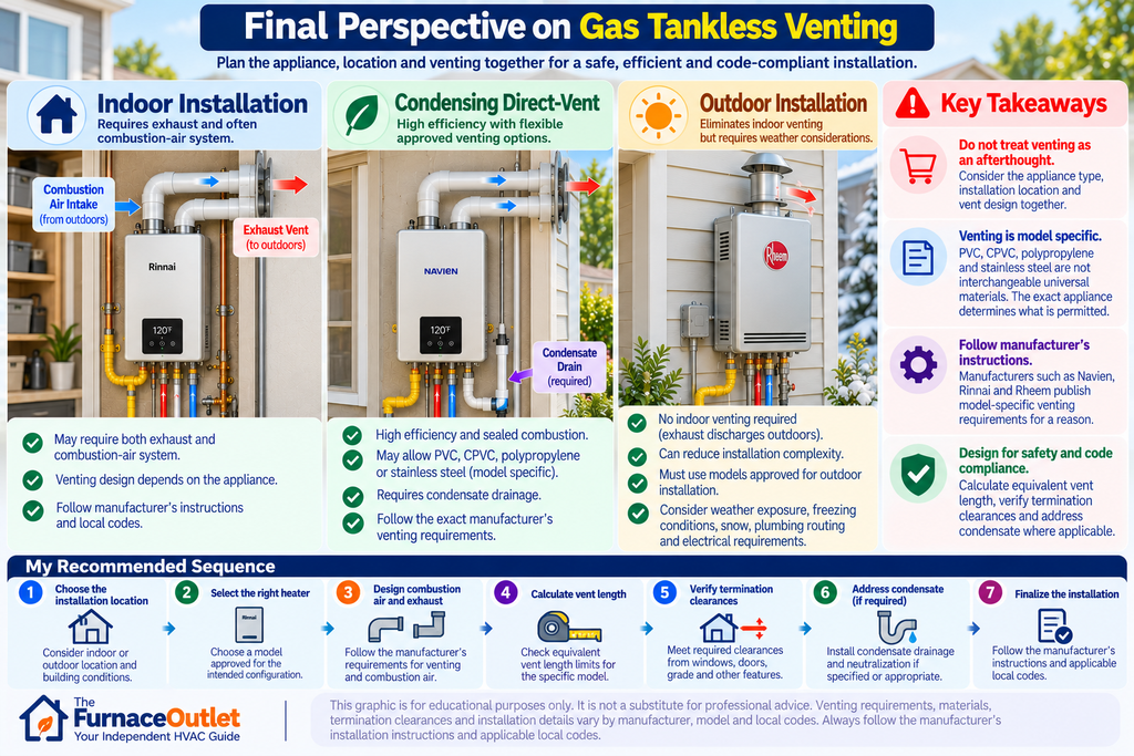 Final Perspective on Gas Tankless Venting