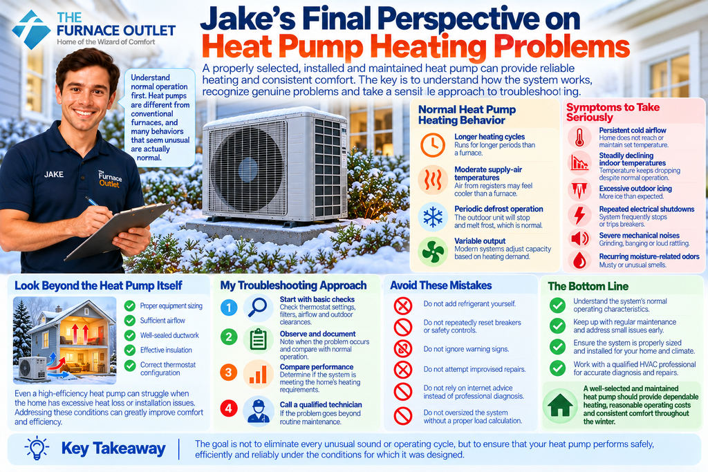Final Perspective on Heat Pump Heating Problems