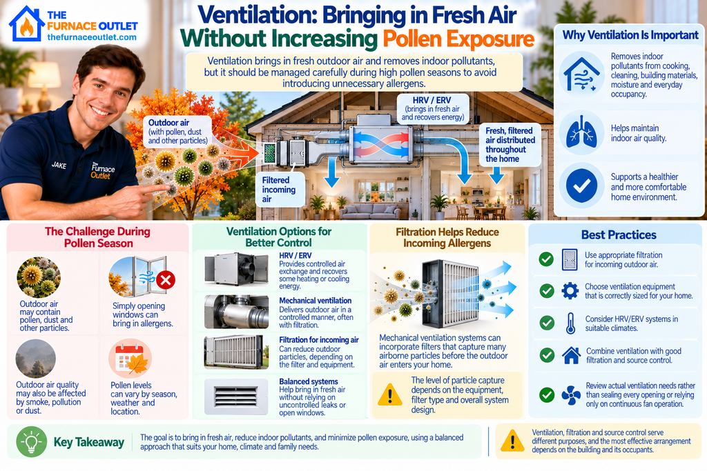 12. Ventilation: Bringing in Fresh Air Without Increasing Pollen Exposure
