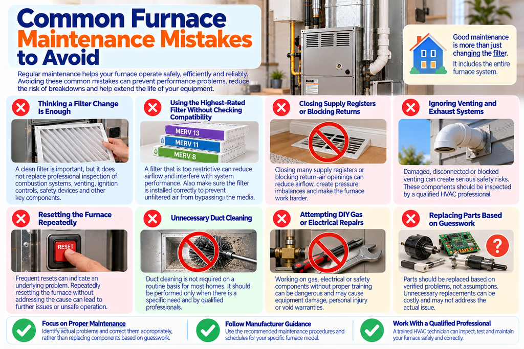 Common Furnace Maintenance Mistakes to Avoid