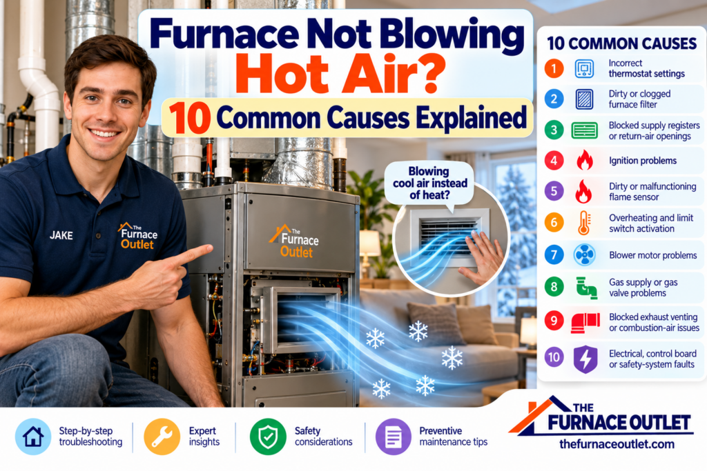 Furnace Not Blowing Hot Air? 10 Common Causes Explained