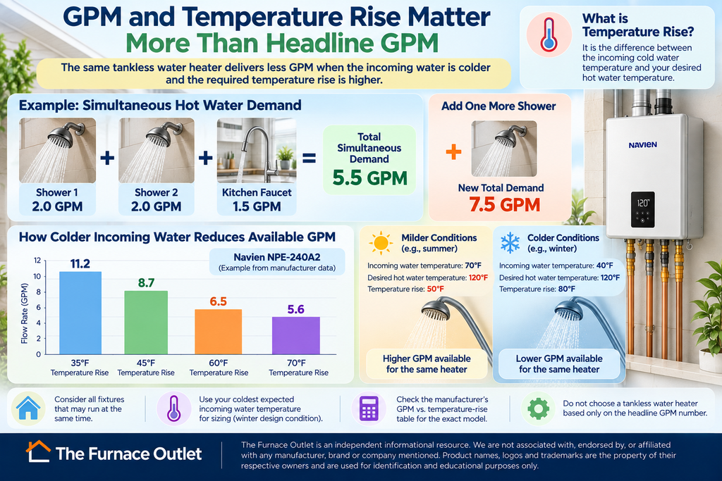 GPM and Temperature Rise Matter More Than Headline GPM