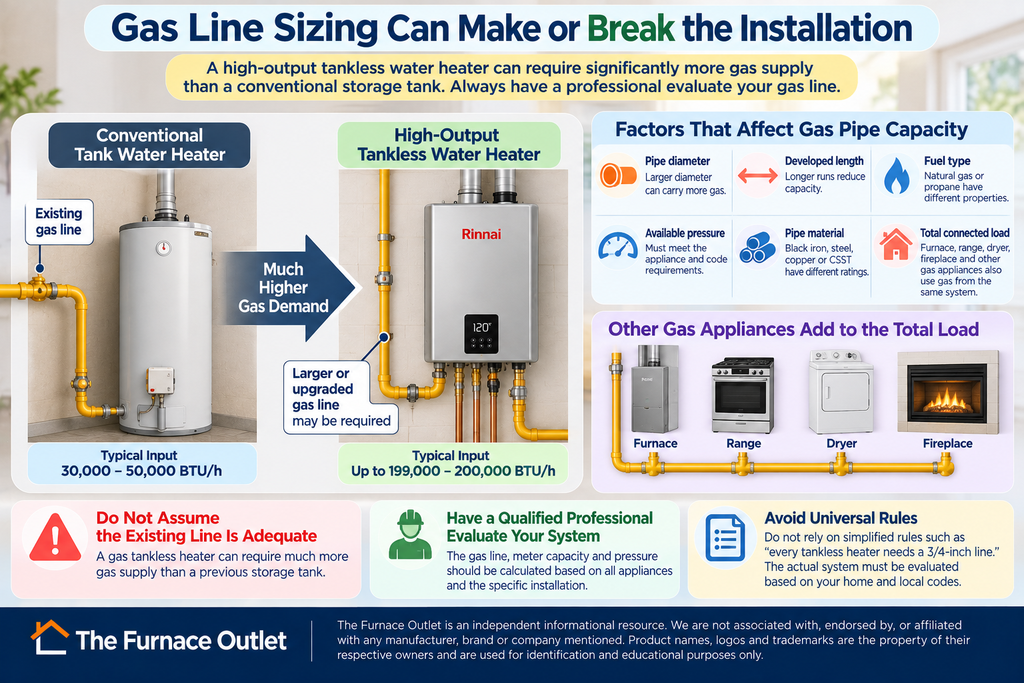 Gas Line Sizing Can Make or Break the Installation