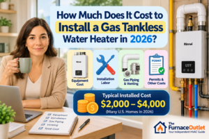 How Much Does It Cost to Install a Gas Tankless Water Heater in 2026?