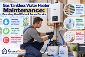 Gas Tankless Water Heater Maintenance: Descaling, Hard Water & Annual Service