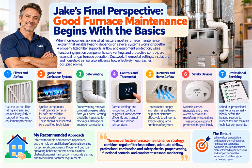 Jake's Final Perspective: Good Furnace Maintenance Begins With the Basics