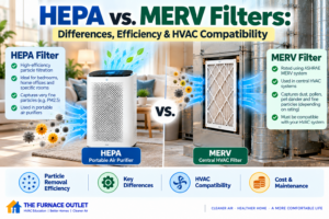 HEPA vs. MERV Filters: Differences, Efficiency & HVAC Compatibility