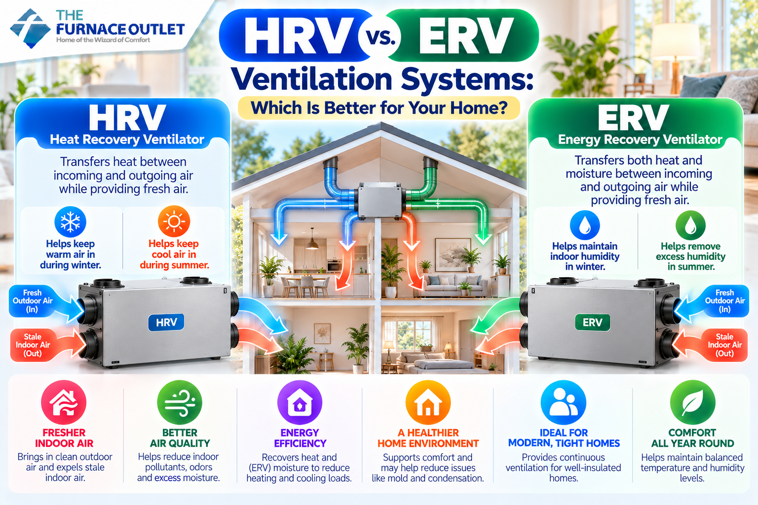 HRV vs ERV_ Home Ventilation Guide