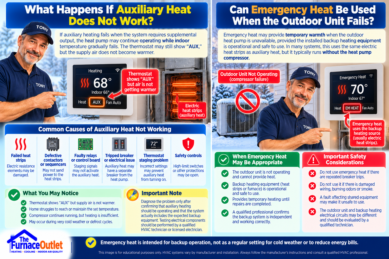 What Happens If Auxiliary Heat Does Not Work?