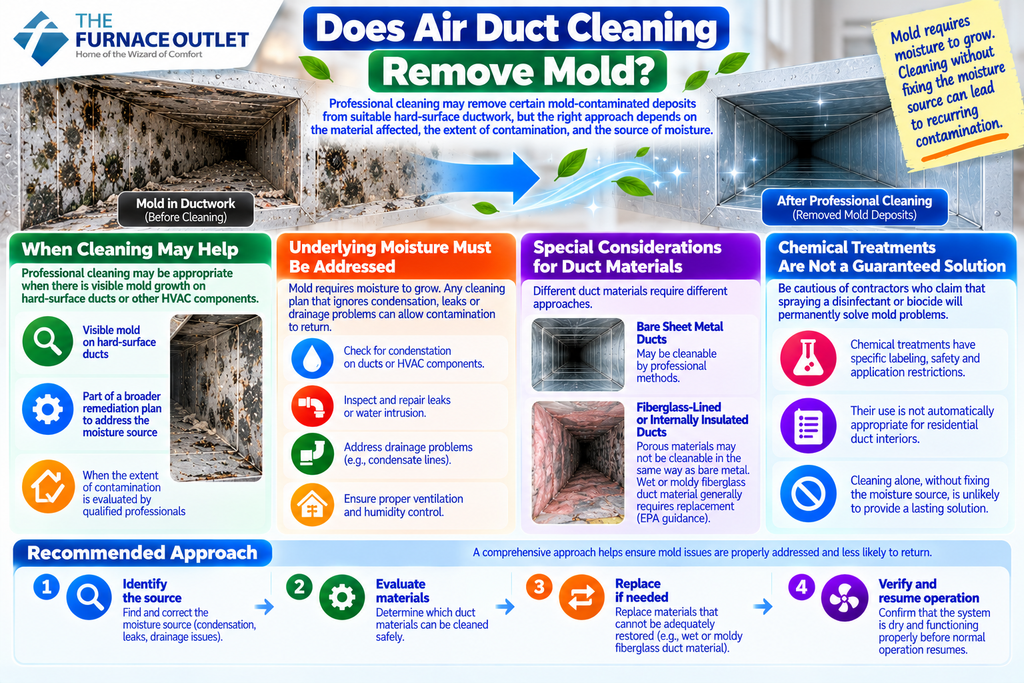 Does Air Duct Cleaning Remove Mold?