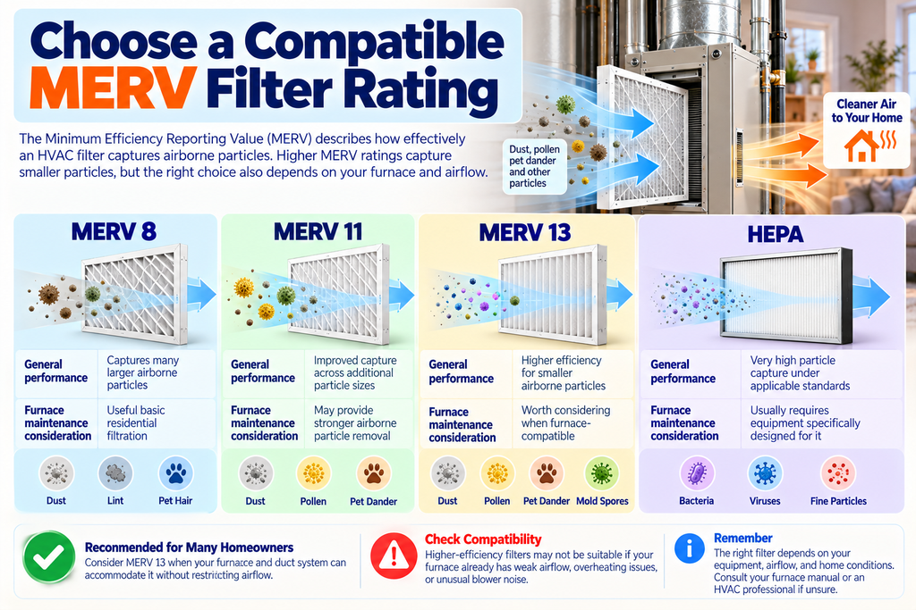 Choose a Compatible MERV Filter Rating