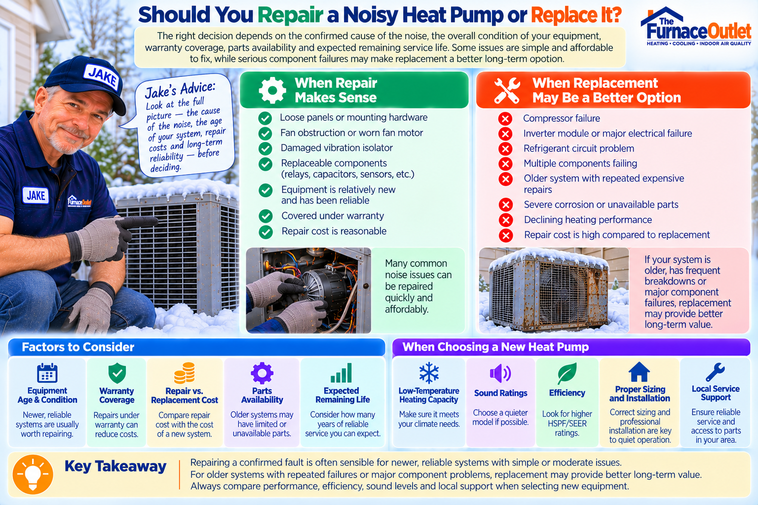 Should You Repair a Noisy Heat Pump or Replace It?
