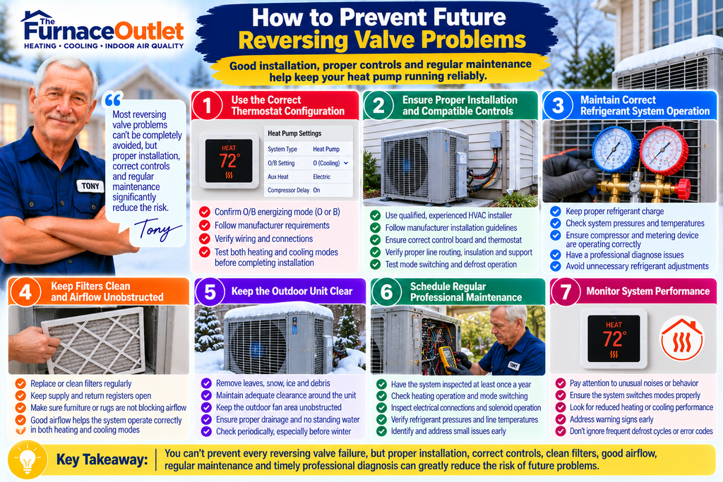 How to Prevent Future Reversing Valve Problems