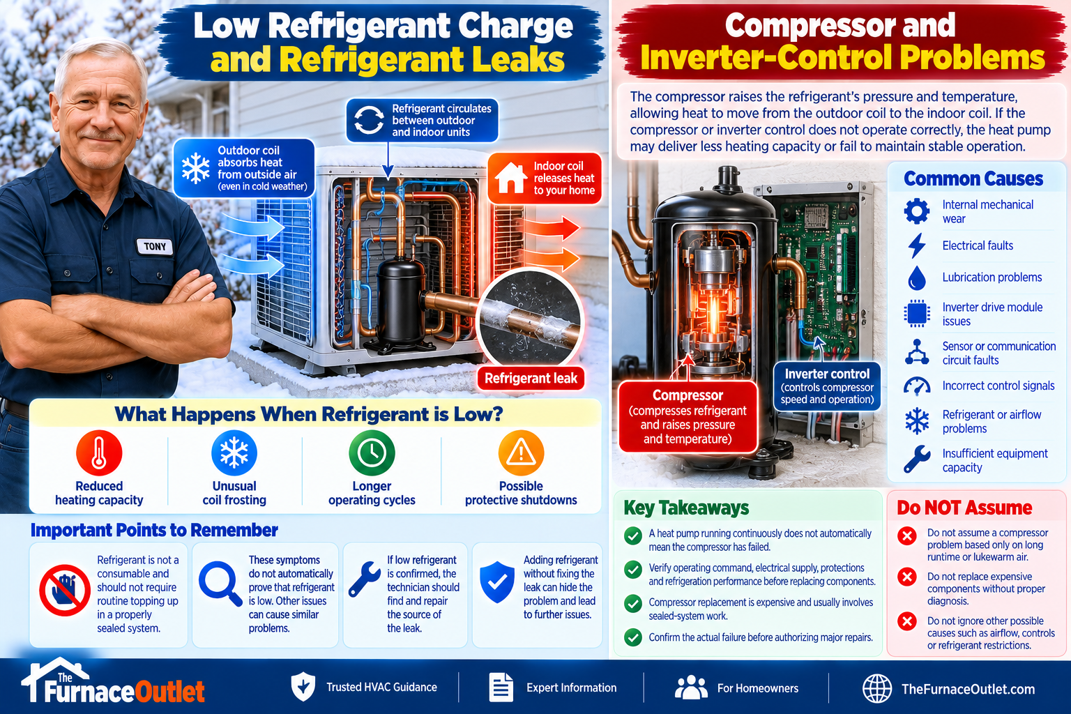 HVAC Troubleshooting: Refrigerant and Compressor Issues