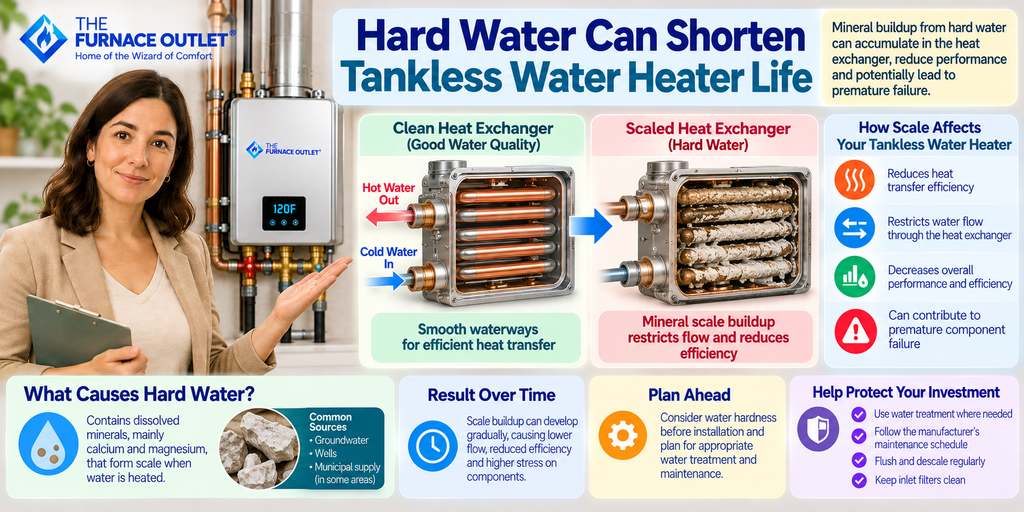 Hard Water Can Shorten Tankless Water Heater Life
