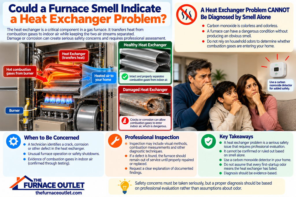 Could a Furnace Smell Indicate a Heat Exchanger Problem?