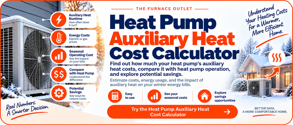 Heat Pump Auxiliary Heat Cost Calculator