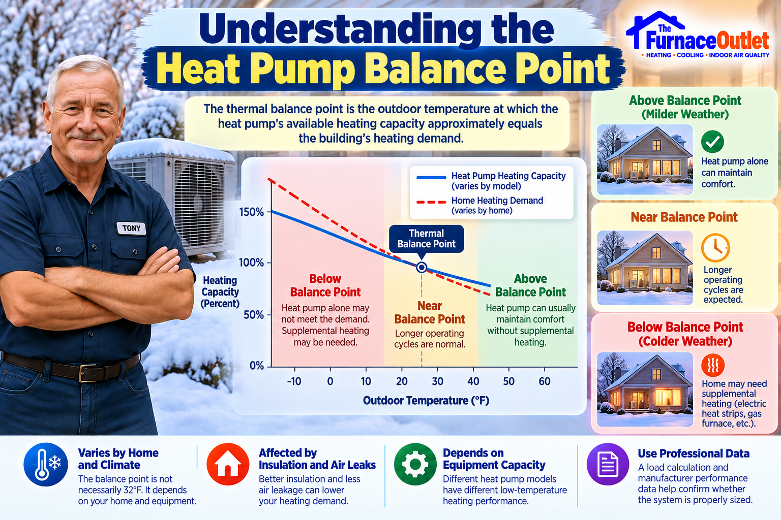 Understanding the Heat Pump Balance Point