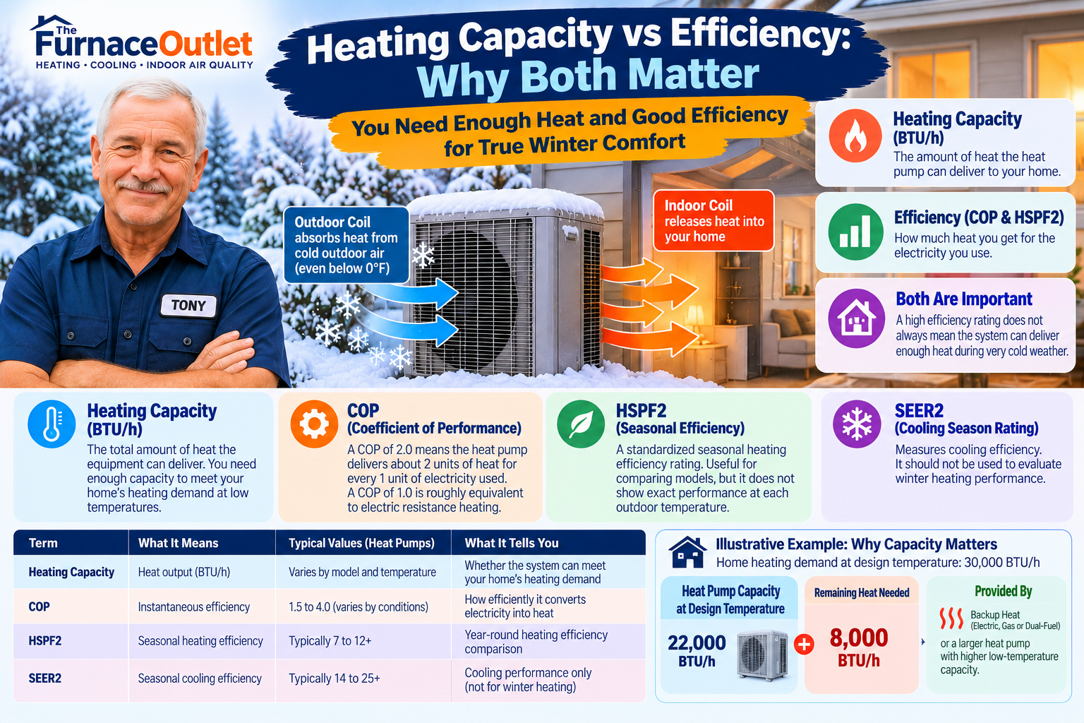 Heating Capacity vs Efficiency: Why Both Matter