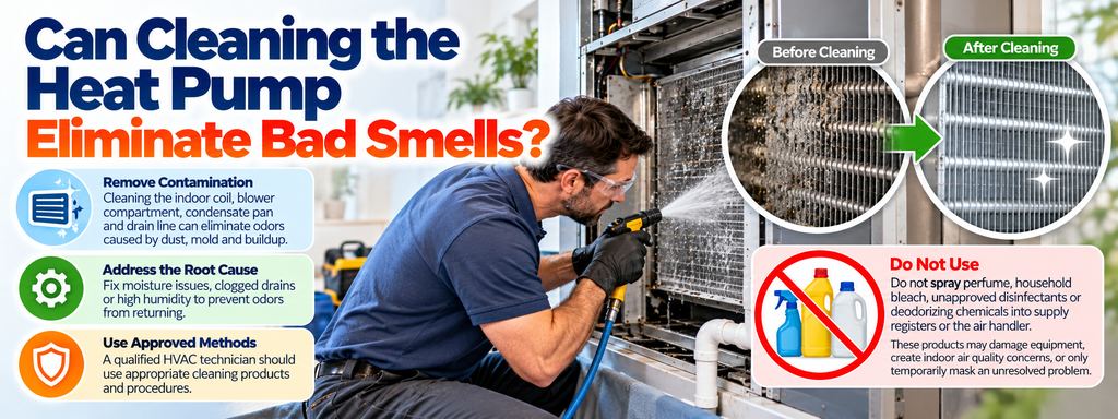Can Cleaning the Heat Pump Eliminate Bad Smells