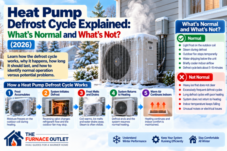 Heat Pump Defrost Cycle Explained What's Normal and What's Not (2026)