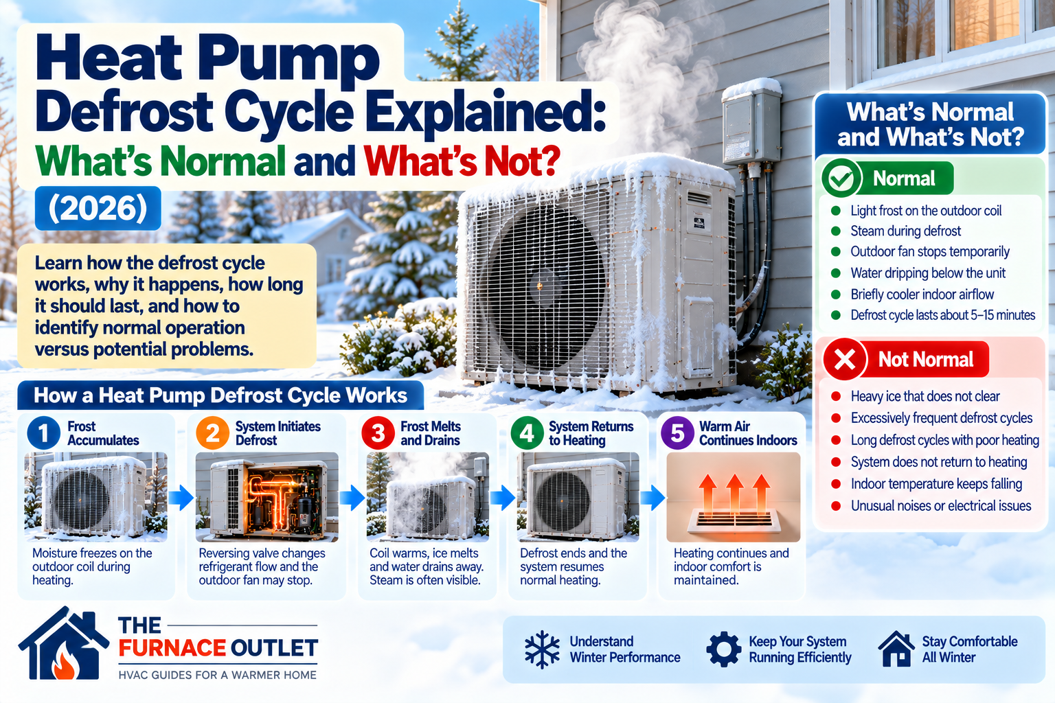 Heat Pump Defrost Cycle Explained What's Normal and What's Not (2026)