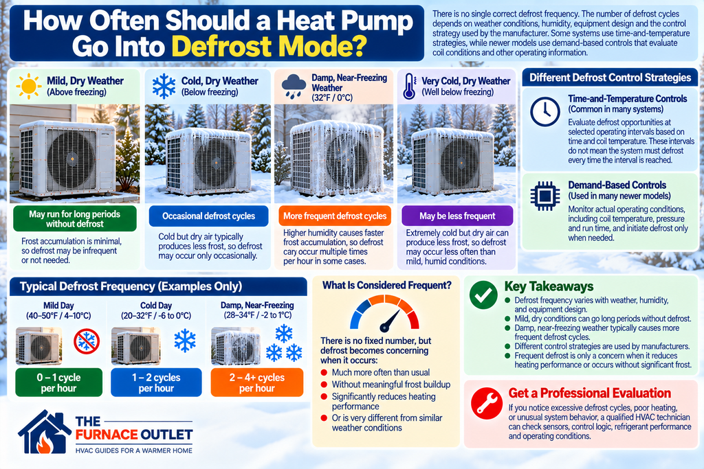 How Often Should a Heat Pump Go Into Defrost Mode