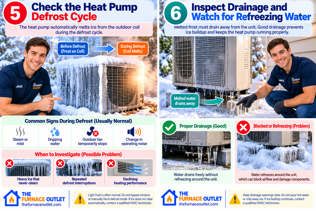 Heat Pump Defrost and Drainage Guide
