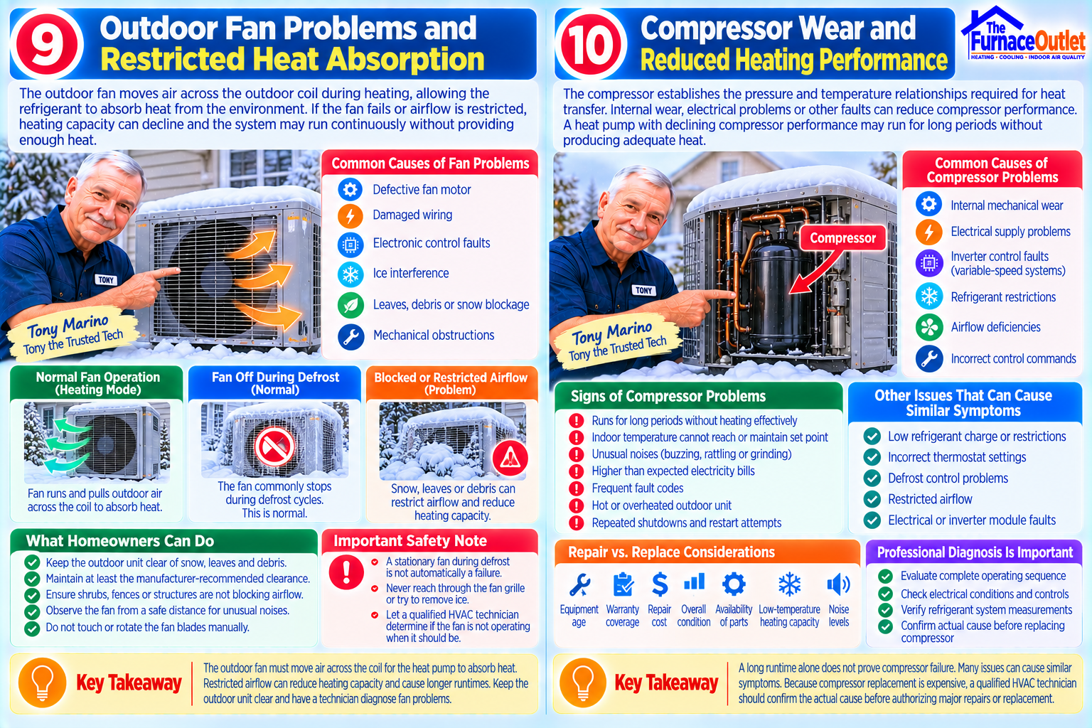 Heat Pump Fan and Compressor Guide