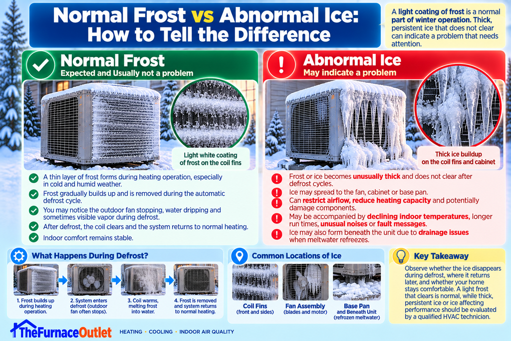 Normal Frost vs Abnormal Ice: How to Tell the Difference