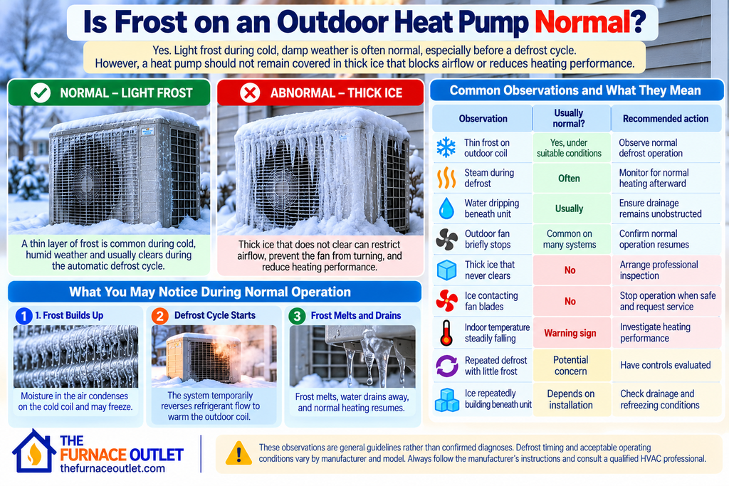 Is Frost on an Outdoor Heat Pump Normal