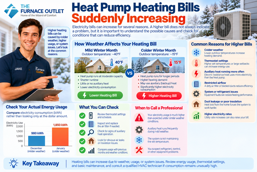 Heat Pump Heating Bills Suddenly Increasing