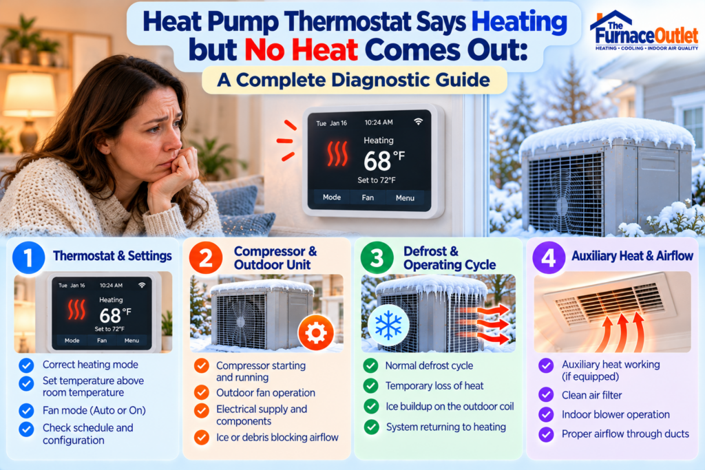What Does “Heating” on a Heat Pump Thermostat Actually Mean?