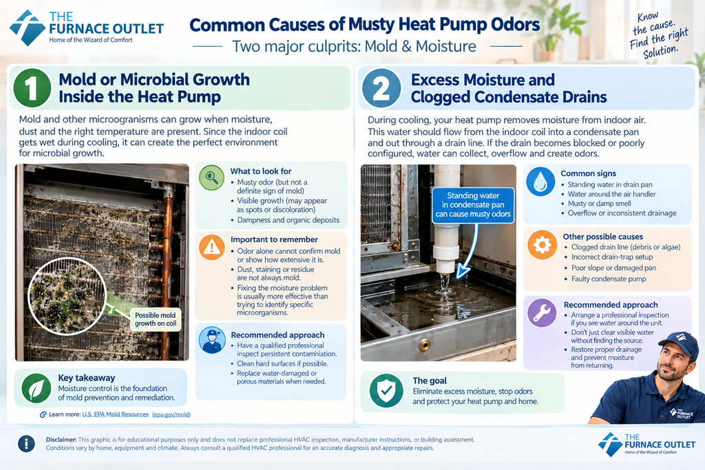 Mold or Microbial Growth Inside the Heat Pump