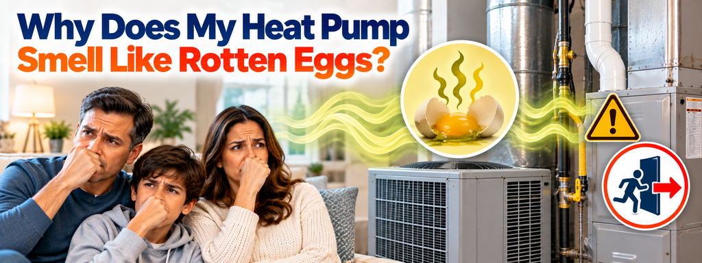 Why Does My Heat Pump Smell Like Rotten Eggs