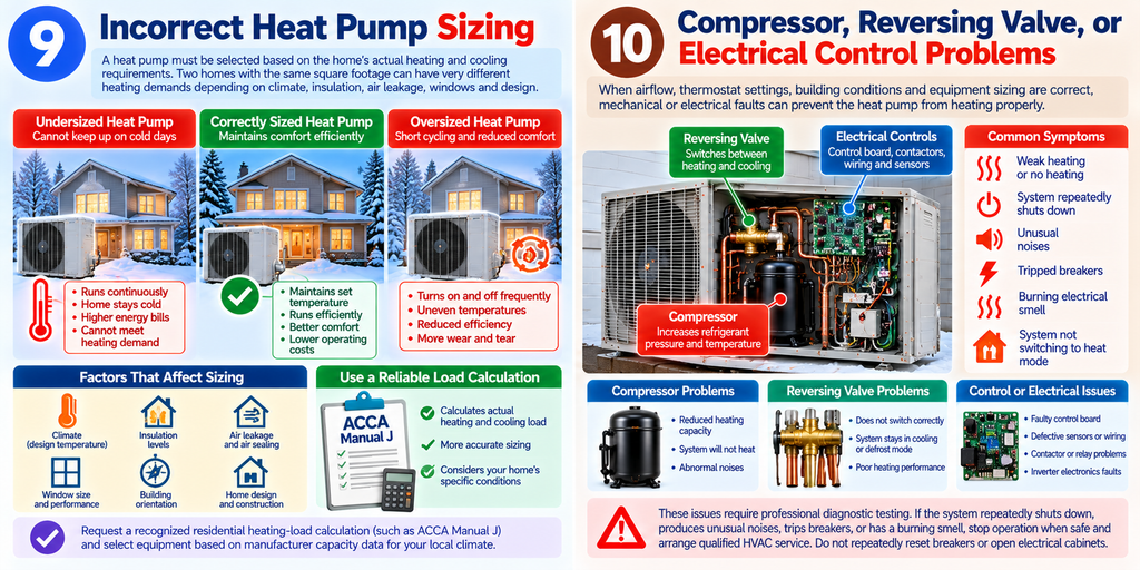 Heat Pump Sizing and Faults Guide