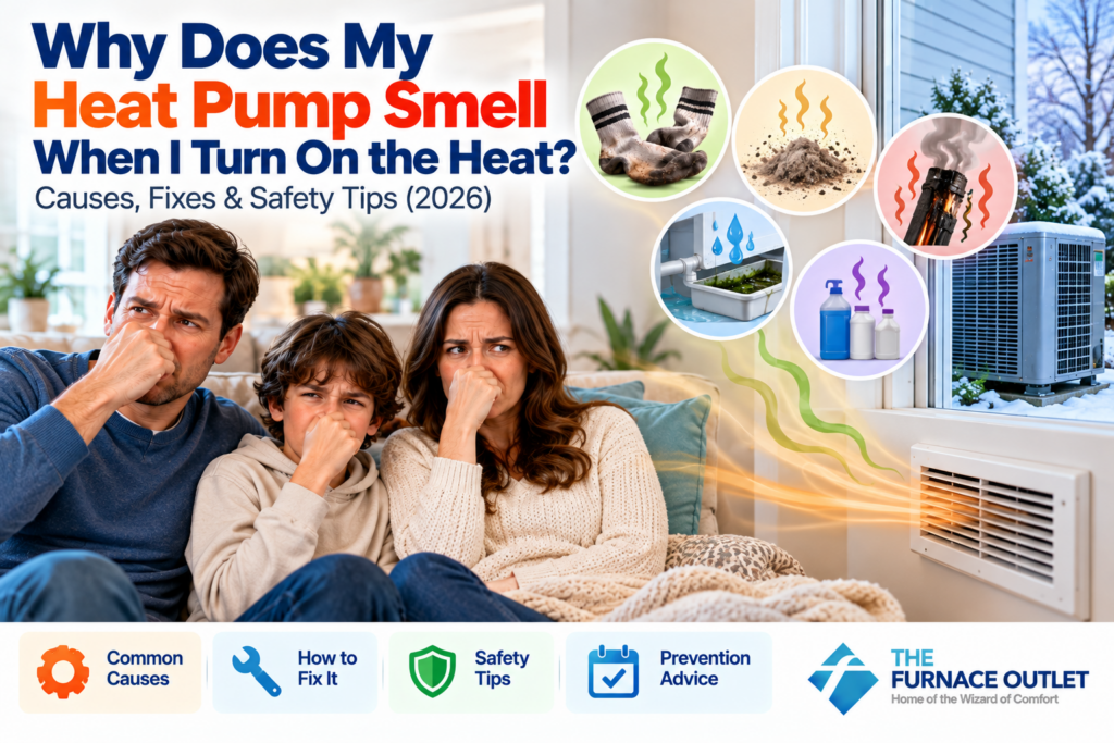 Why Does My Heat Pump Smell When I Turn On the Heat? Causes, Fixes & Safety Tips (2026)
