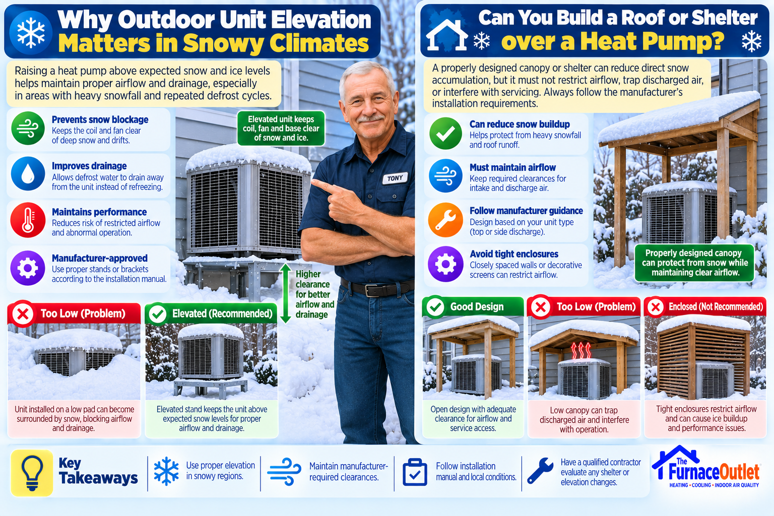 Heat Pump Snow Protection Guide