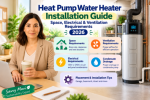 Heat Pump Water Heater Installation Guide: Space, Electrical & Ventilation Requirements (2026)
